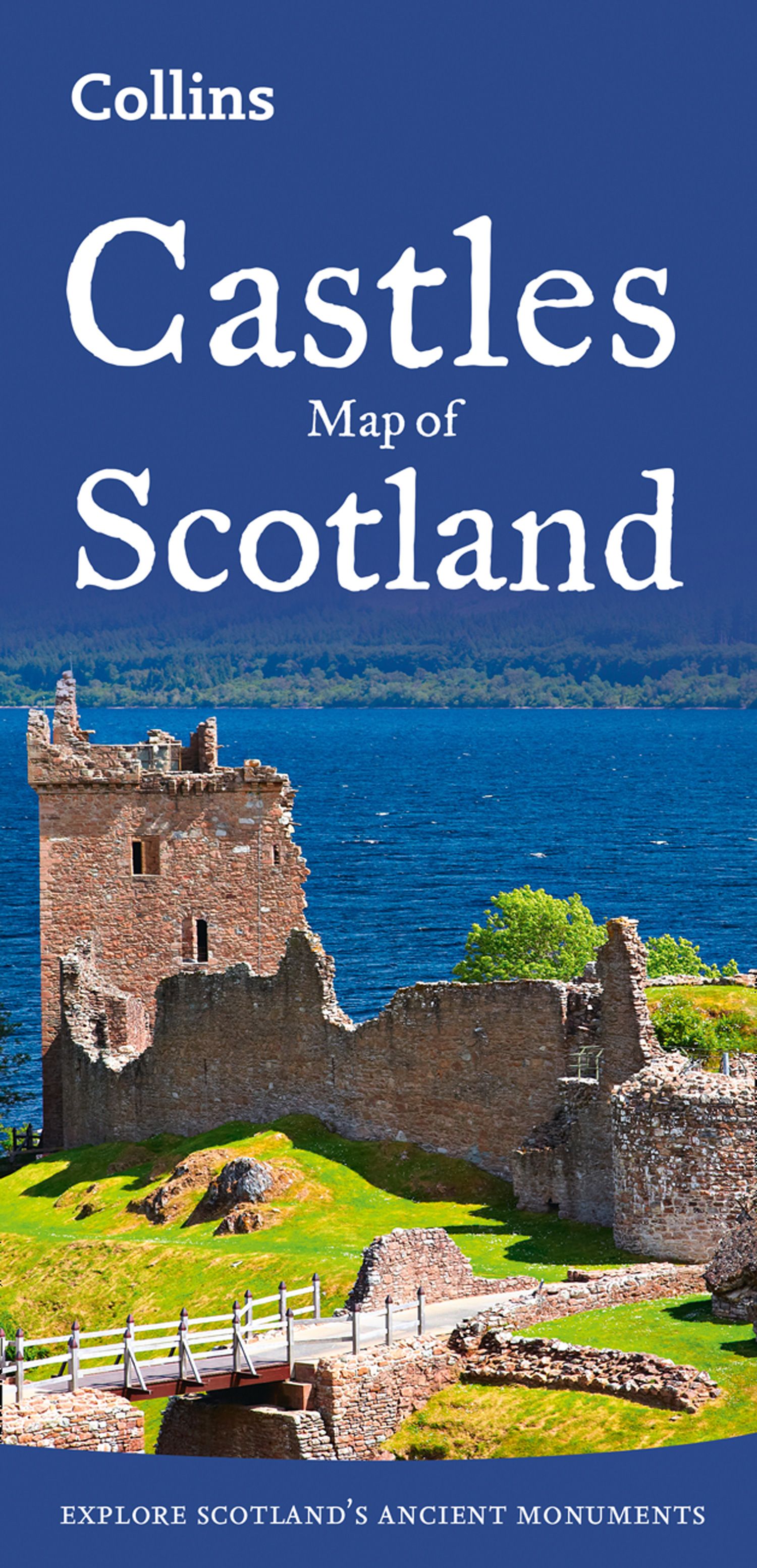 Collins Pictorial Maps – Castles Map of Scotland [New Edition] | Good ...