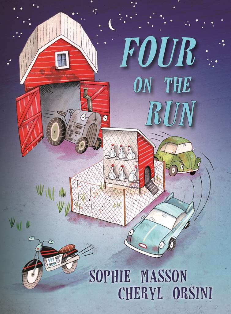 Four on the Run by Sophie Masson