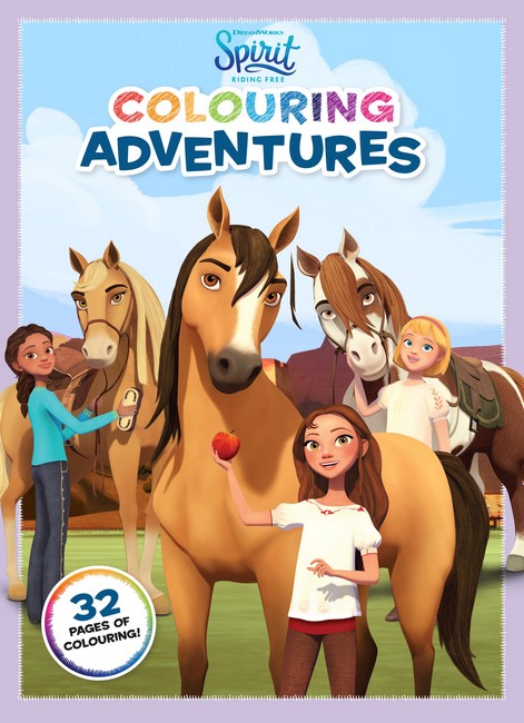 Spirit Riding Free Notebook Spirit Riding Free: Colouring Adventures (DreamWorks) | Good Reading